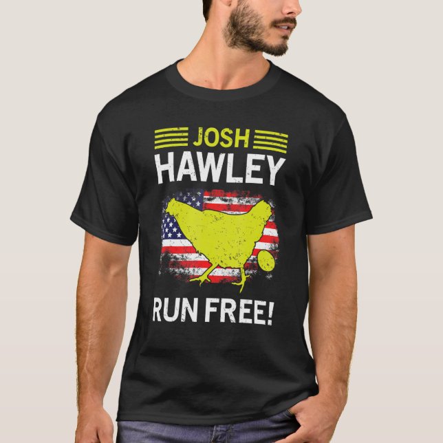 Camiseta Josh Hawley Run Free Josh Hawley Running Oops (Frente)