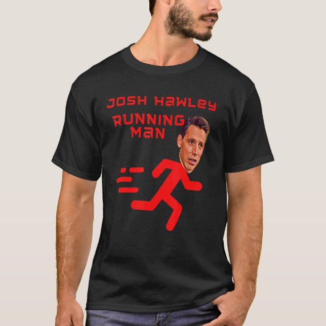 Camiseta Josh Hawley Running Man (Frente)