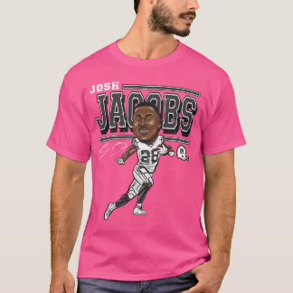 Camiseta Josh Jacobs Cartoon