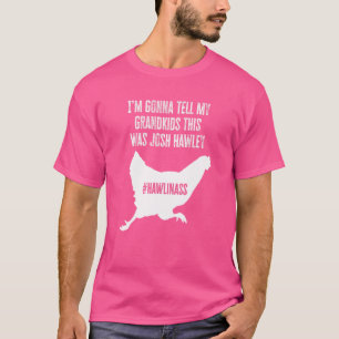 Camiseta Josh Jan 6 Hawley Chicken Fugindo