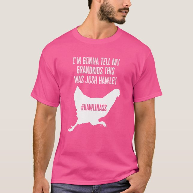 Camiseta Josh Jan 6 Hawley Chicken Fugindo (Frente)