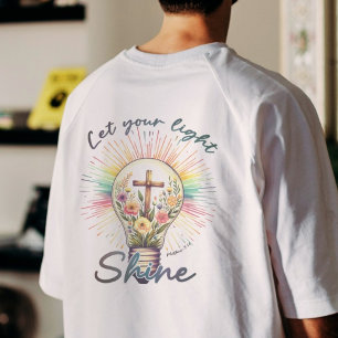Camiseta Joshua 1:9 Cotações das Escrituras de Bíblia do