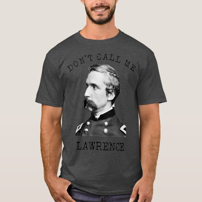 Camiseta Joshua Chamberlain Me Chame de Guerra Civil (Frente)