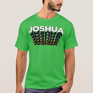 Camiseta Joshua Divertido Retro Vintage Pôr do Sol Joshua 8