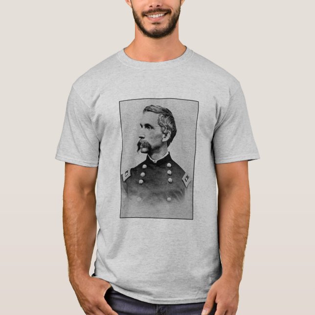 Camiseta Joshua Lawrence Chamberlain - cinza (Frente)