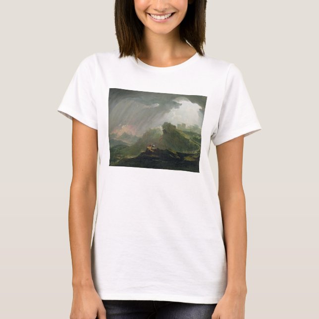 Camiseta Joshua mandando o Sol para ficar parado sobre o Gi (Frente)