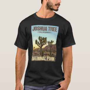 Camiseta Joshua Tree National Park California Poster Design