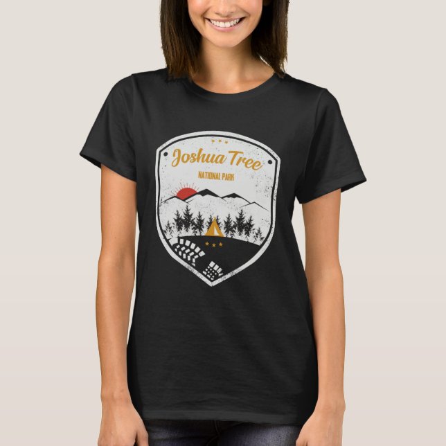 Camiseta Joshua Tree  National Park Retro Souvenir (Frente)