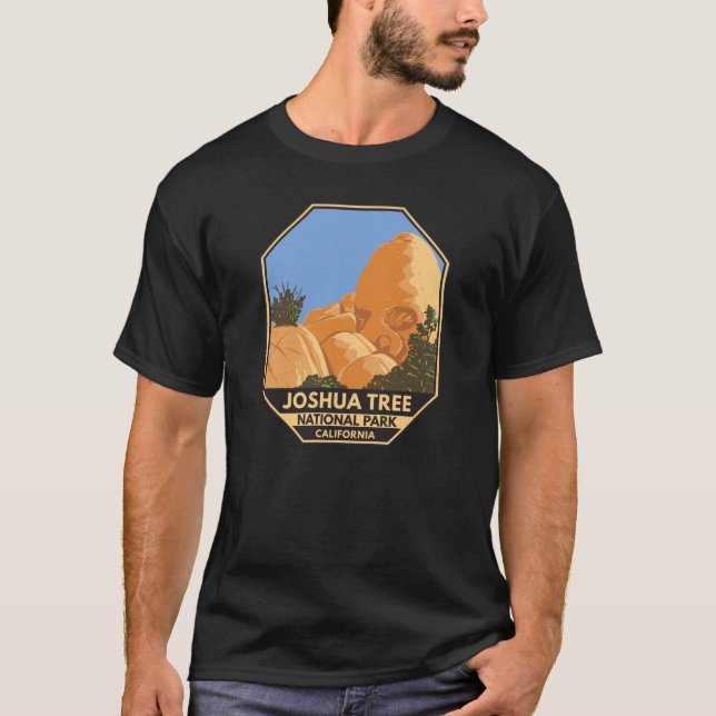 Camiseta Joshua Tree National Park Skull Rock California (Frente)
