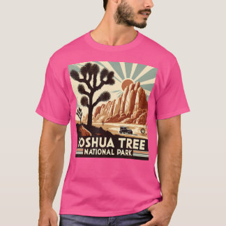 Camiseta Joshua Tree National Park Vintage Hiking Camping O