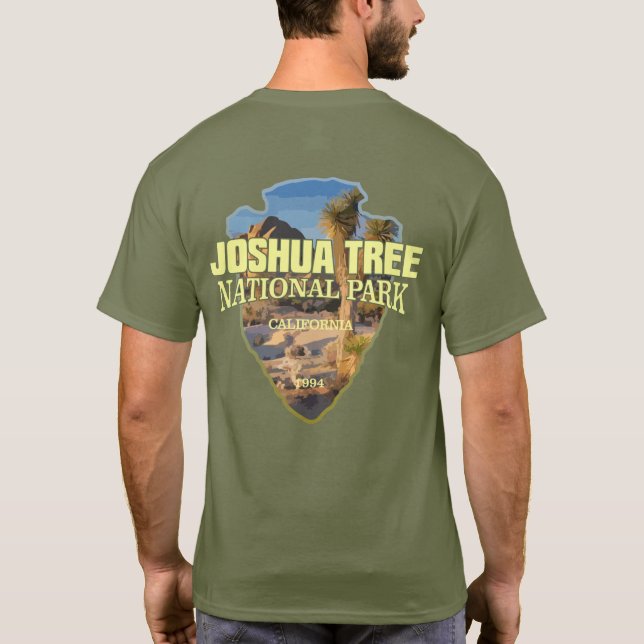 Camiseta Joshua Tree NP (seta) (Verso)