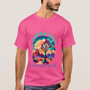 Camiseta Joshua Tree Vintage Parque Nacional dos EUA para m