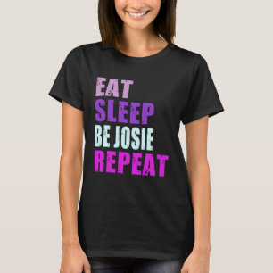 Camiseta Josie Coma Dormir Repita Josie