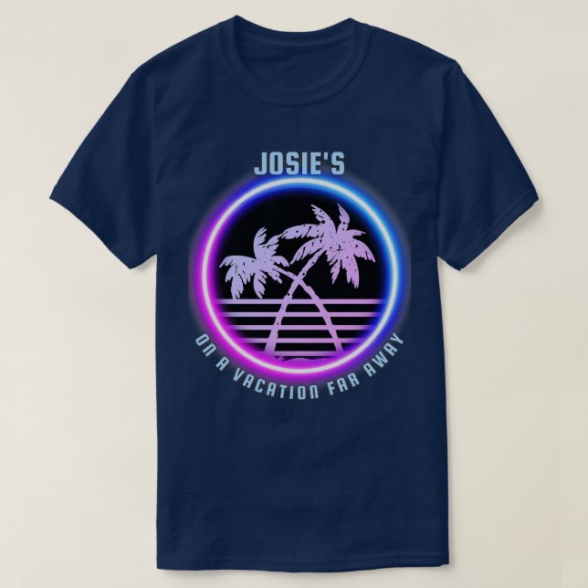 Camiseta Josies Em Férias Muito Longe (Frente do Design)