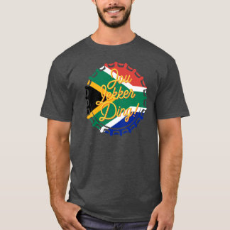 Camiseta Jou Lekker Ding Bottle Boné Afrikaans Sul-Africano