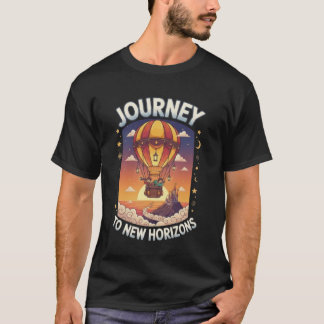 Camiseta Journey to New Horizons – Adventure T-shirt