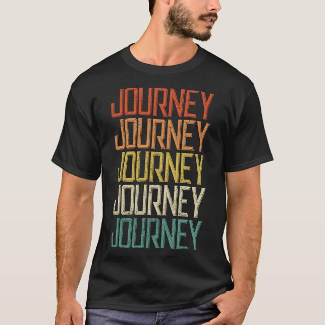Camiseta Journey Vintage Retro 2 (Frente)