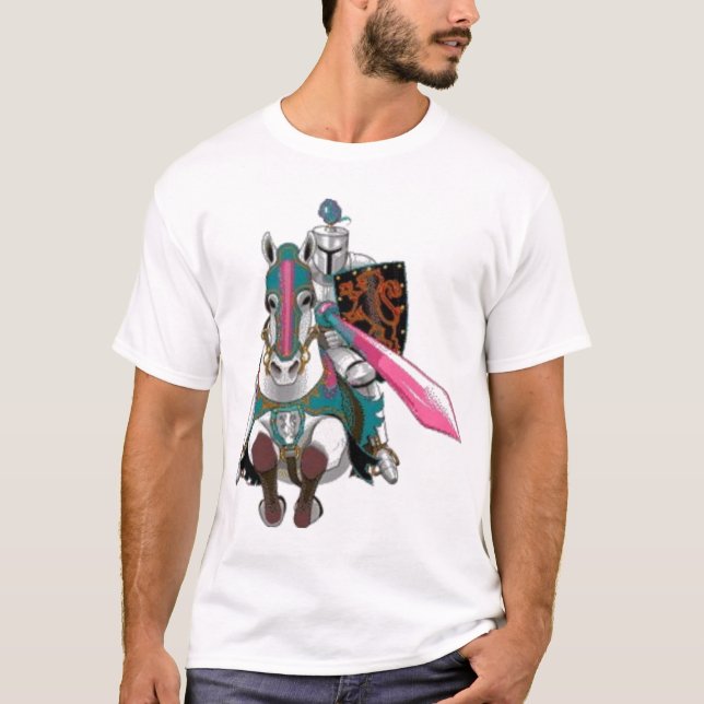 Camiseta Joust do cavaleiro (Frente)