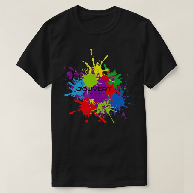 CAMISETA J'OUVERT TORONTO  (Frente do Design)