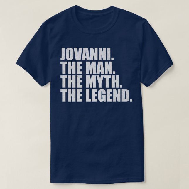 Camiseta Jovanni Jovanni Nome Jovanni (Frente do Design)