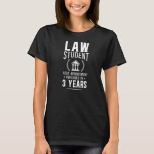 Camiseta Jovem Advogado Promotor de Lei Estudante Próxima N