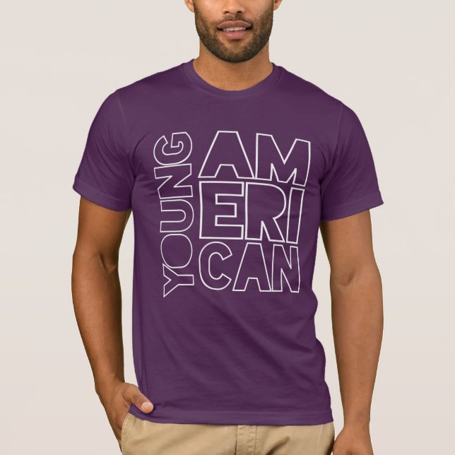Camiseta Jovem Americano (Frente)