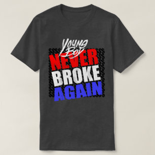 Camiseta Jovem Buck Nunca Mais Quebrou