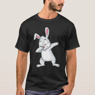 Camiseta Jovem Coelhinha Costume Crianças Bunny