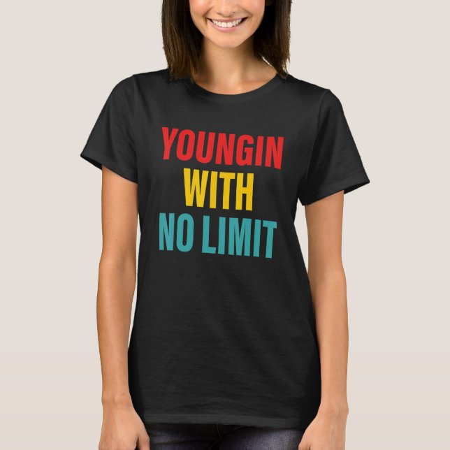 Camiseta Jovem Com Roupas Sem Limite (Frente)