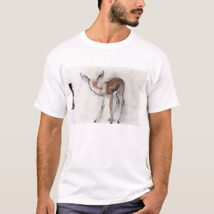 Camiseta Jovem corça da gazela