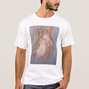 Camiseta Jovem criança nos braços da sua mãe