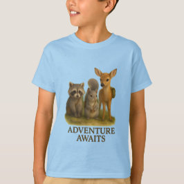 Camiseta Jovem Critério Clube Tee #1 - "Aventura Aguarda"