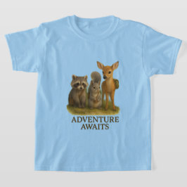 Camiseta Jovem Critério Clube Tee #1 - "Aventura Aguarda"