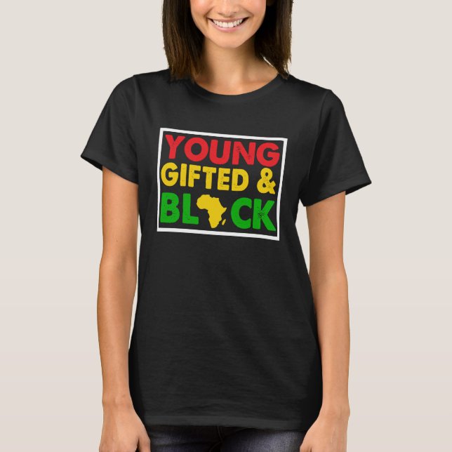 Camiseta Jovem e Negro (Frente)