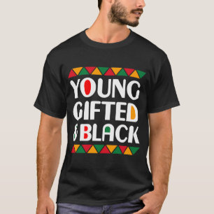 Camiseta Jovem e Negro História Negra Mês Melani