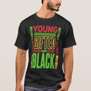 Camiseta Jovem e Negro Mês da História Negra 1
