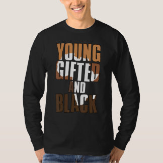 Camiseta Jovem Ed e Garota Negra Melanin Queen Meninas Cria