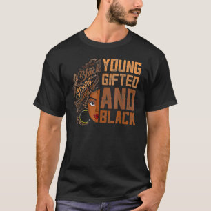 Camiseta Jovem ed E Mês da História Afro-Americana Melanina