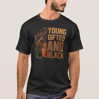 Camiseta Jovem ed E Mês da História Afro-Americana Melanina