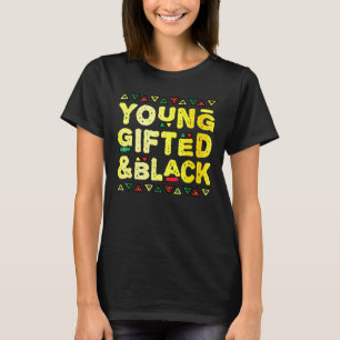 Camiseta Jovem Ed e o Mês da História Afro-Americana Negra
