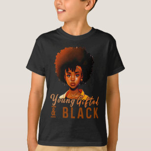 Camiseta Jovem Ed Preto Afro-Americano História Negra Mo T