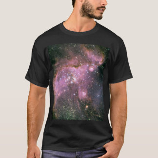 Camiseta Jovem Estrelas Esculpem Gás com Potentes Saídas