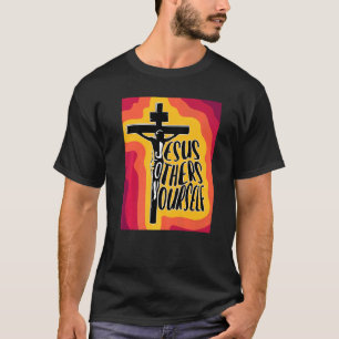 Camiseta JOVEM Jesus, outros, você, um cristão bonito