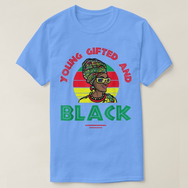 Camiseta Jovem junet dotado e preto ou negro e livre (Frente do Design)