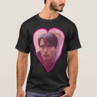 Jovem Mads Mikkelsen engraçado retrô família famíl