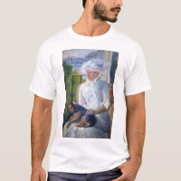 Jovem Menina e Seu Cachorro, Mary Cassatt