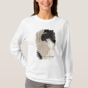 Camiseta Jovem mulher que aplica a composição, c.1795-96
