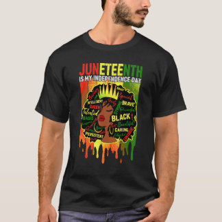 Camiseta Jovem Negro E Ish Livre Desde 1865 Liberdade Negra
