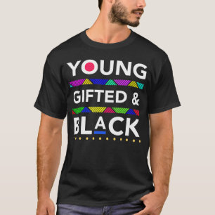 Camiseta Jovem Negro Talentoso4 Magia Negra Feminina E Negr