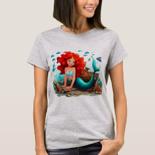 Camiseta Jovem sereia